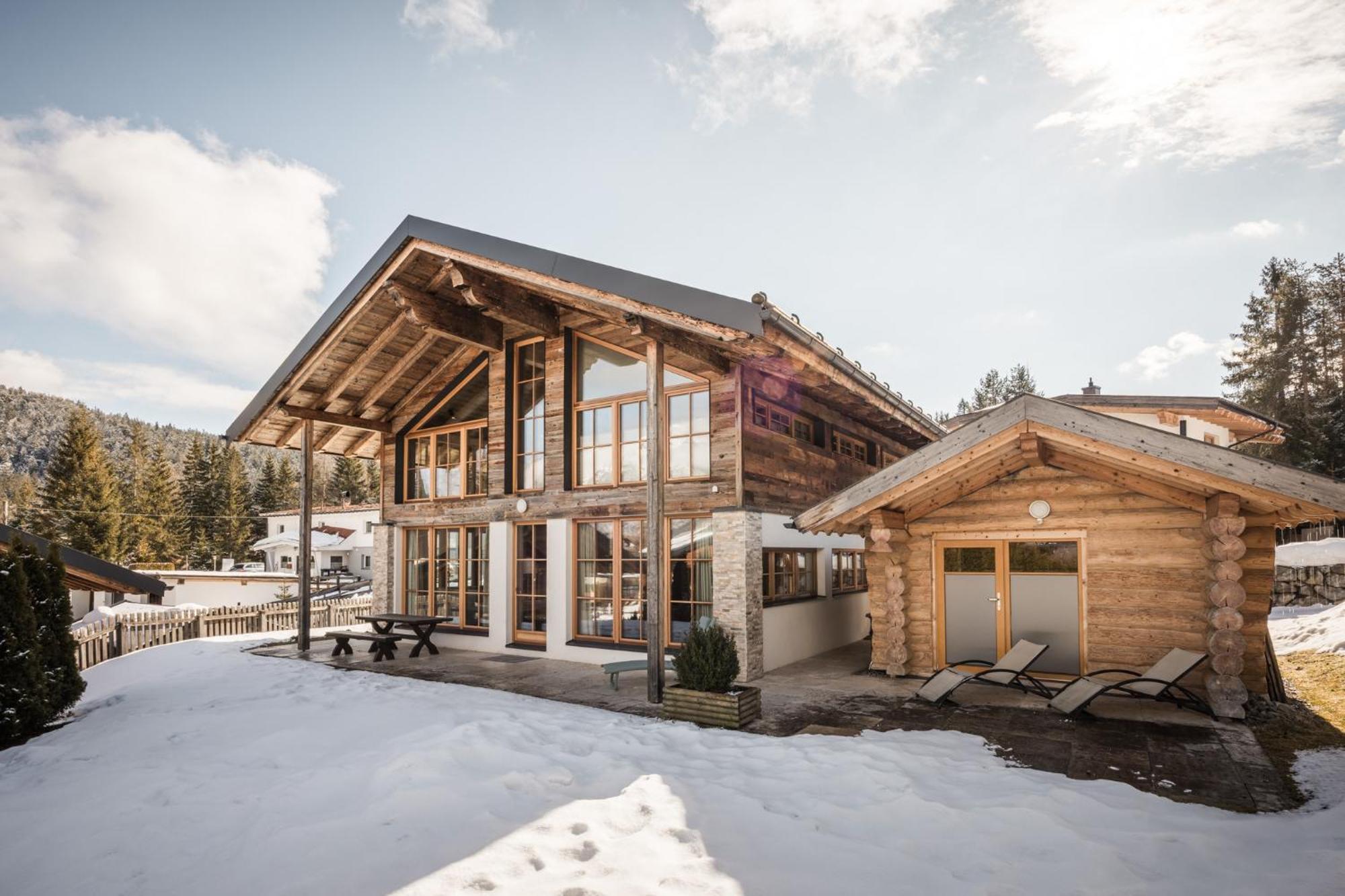 Im Weidach Superior Chalets Leutasch Exterior foto